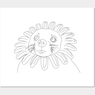 Sunflower Dog Posters and Art